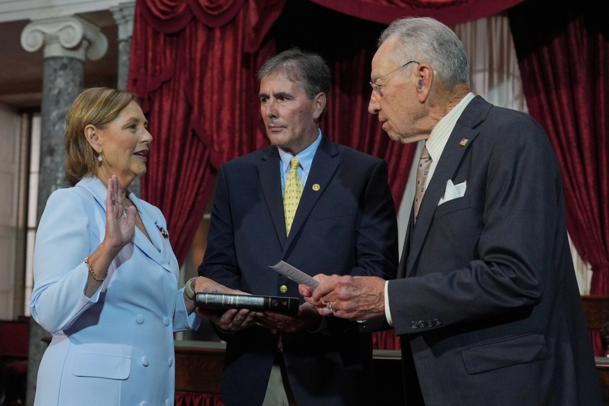 Darline Graham takes over as senator after the death of her brother Lindsey Republicans regain majority