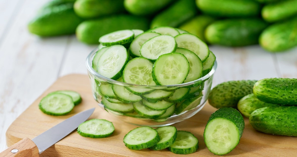 Cucumbers fiber hydration and calorie control