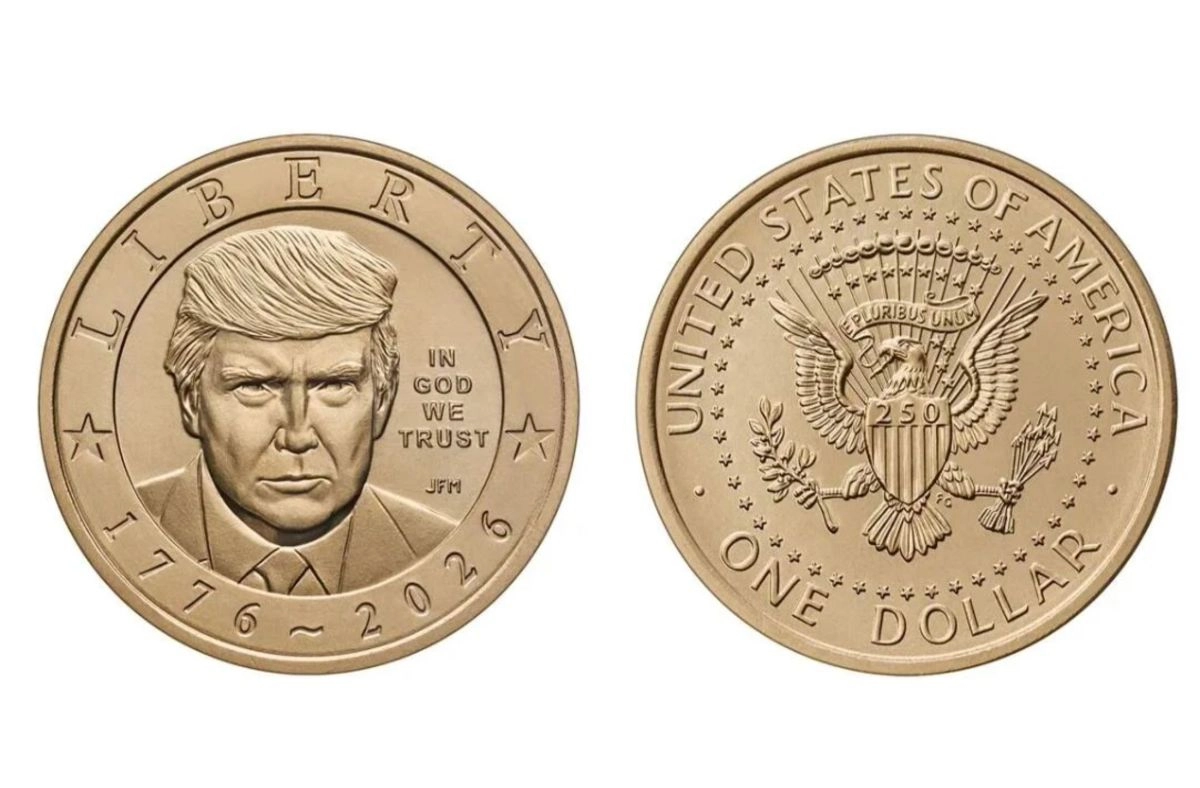 Trump will have a 1 gold coin with his face on it