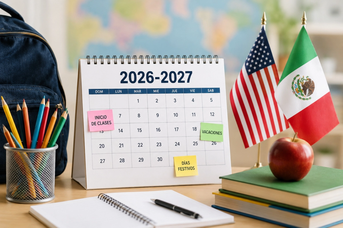 SEP 20262027 school calendar key dates for families living between the US and Mexico