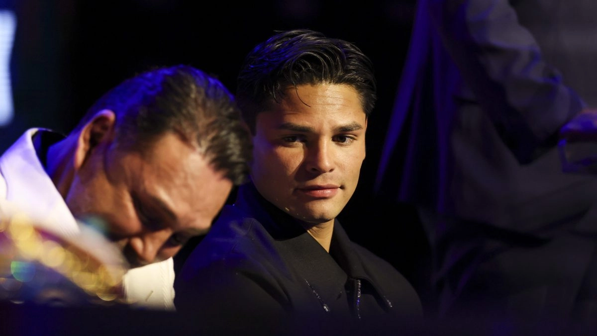 Ryan Garca and Conor Benn flew sparks in their first official meeting