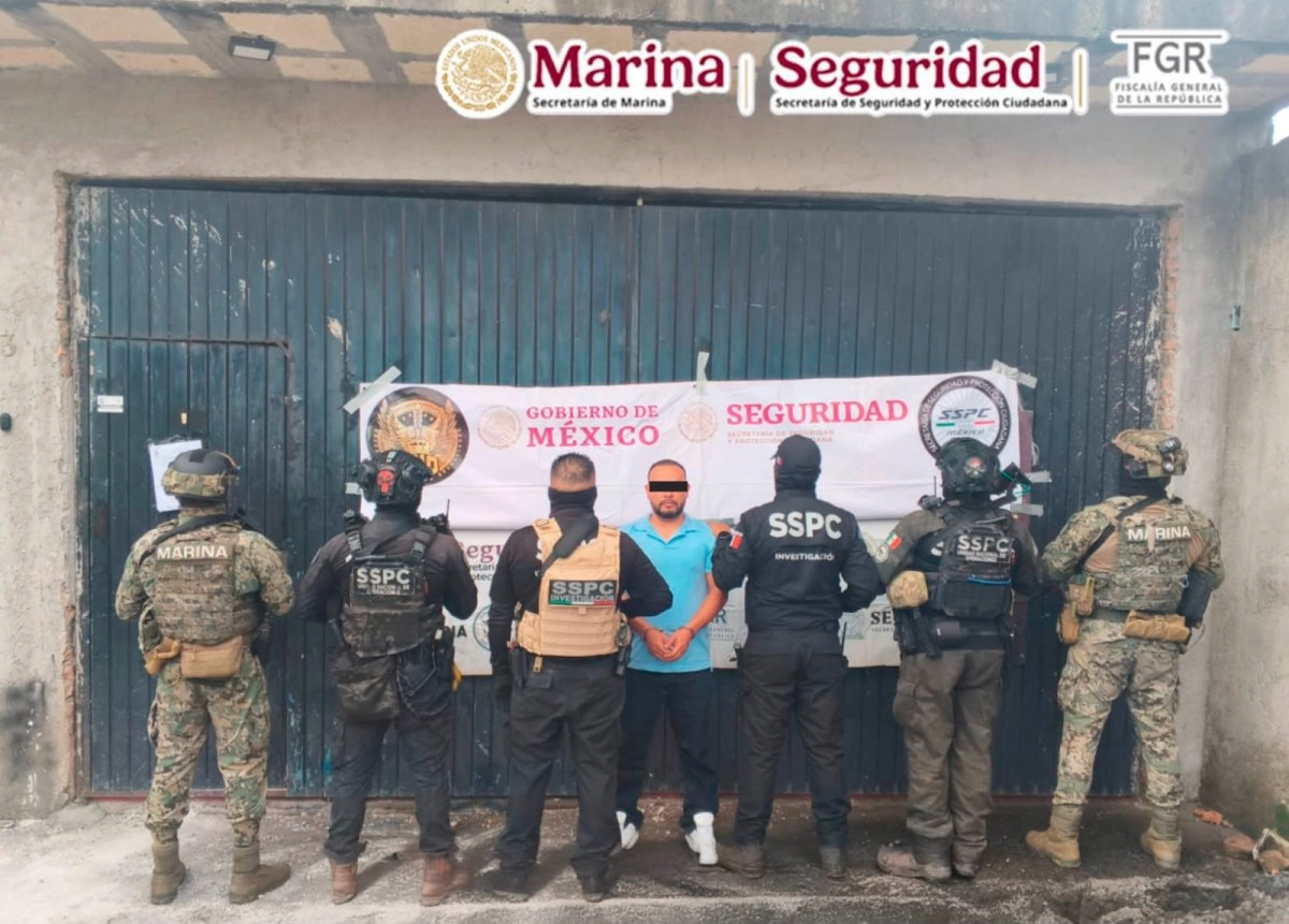 They capture the M4 alleged operator of the CJNG in an operation in western Mexico