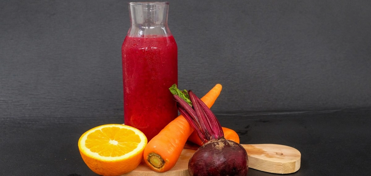 Benefits of beet, carrot, orange, lemon, ginger and turmeric juice