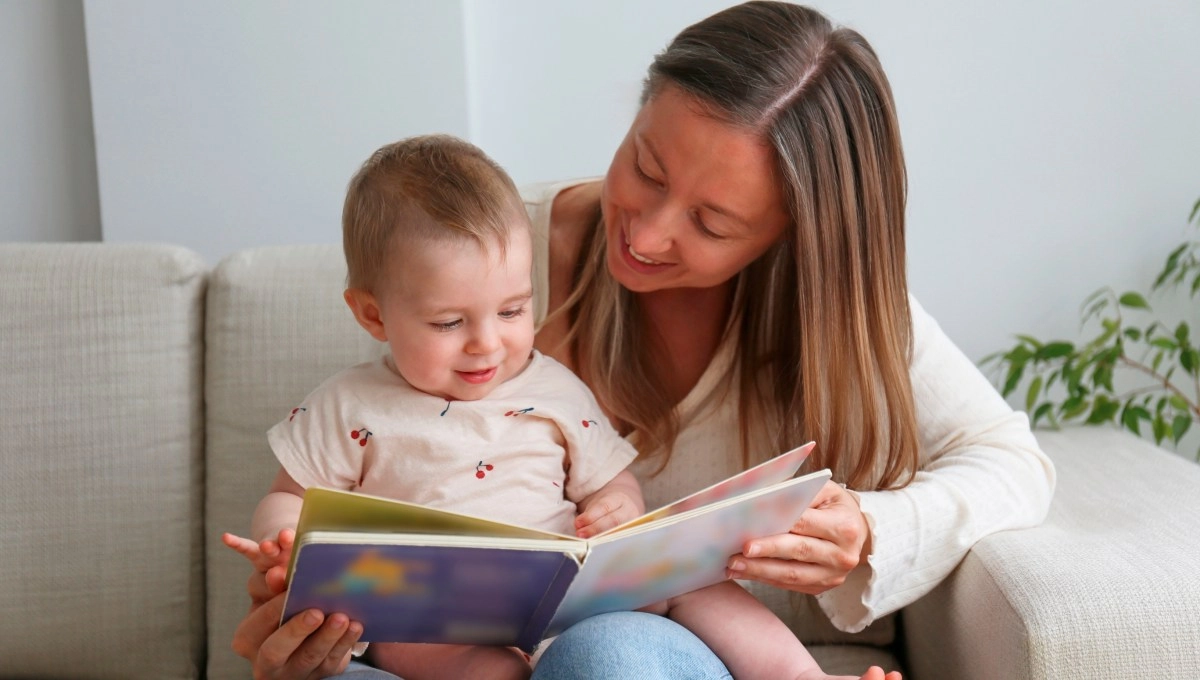 World Brain Day reading stories to your baby is a great exercise for their cognitive development