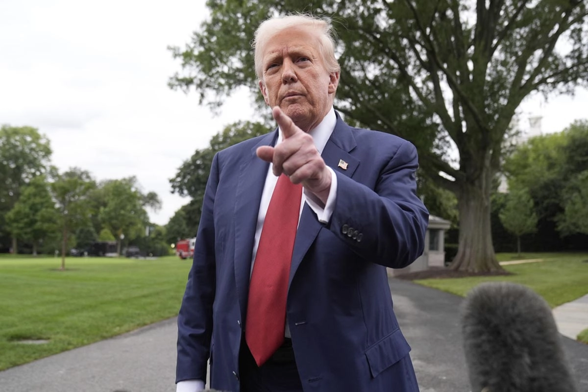 Donald Trump publishes a map where he indicates Venezuela as the supposed 51st state of the United States