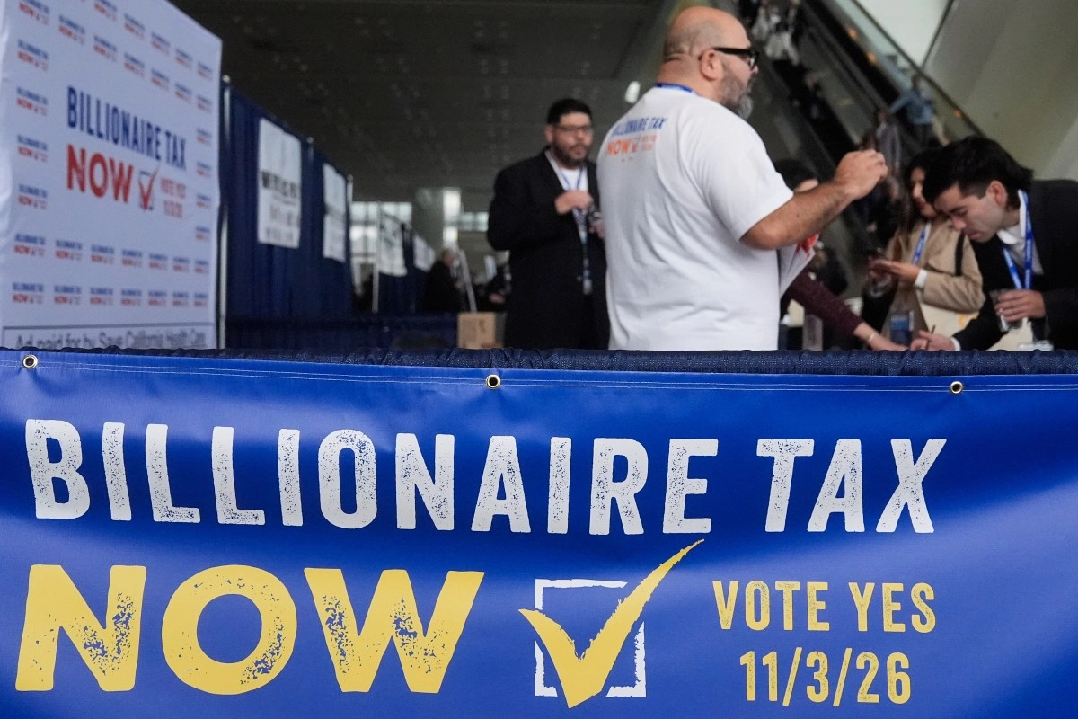 Democratic support for billionaire tax deepens divisions in California
