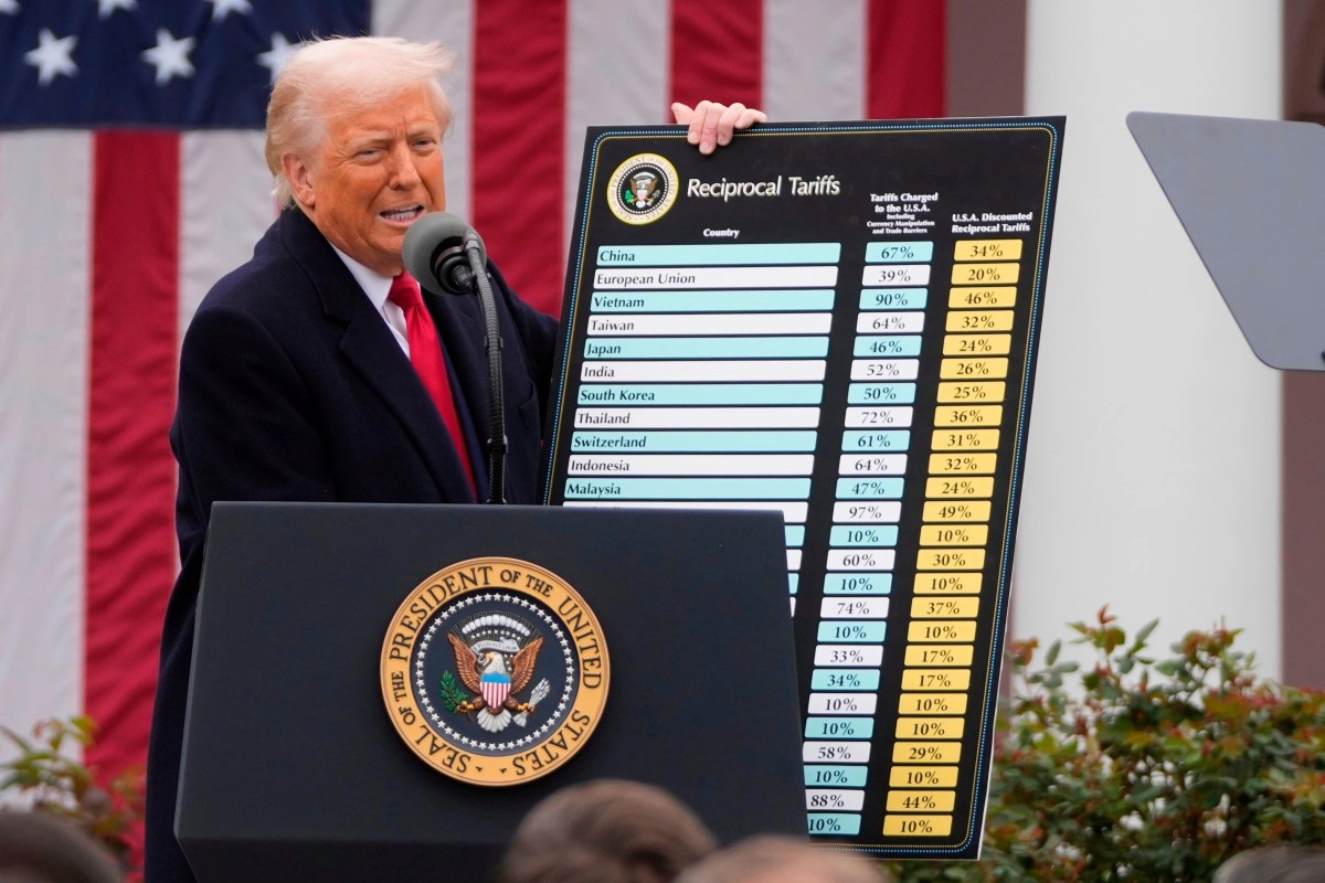 Half of US states sue Trump over his new round of global tariffs