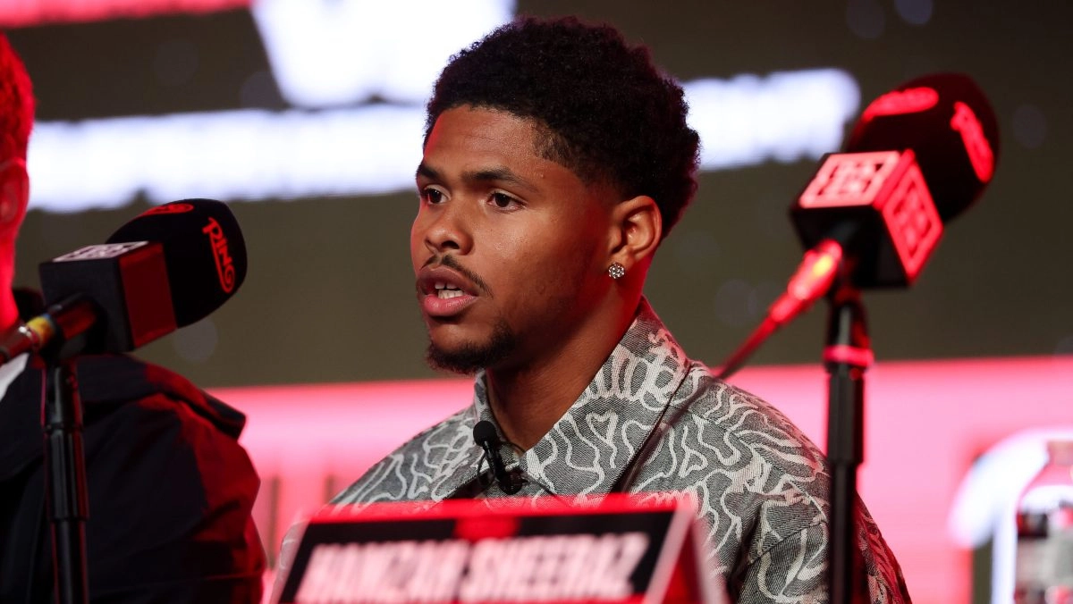 Shakur Stevenson asks Devin Haney to move up in weight for his next fight