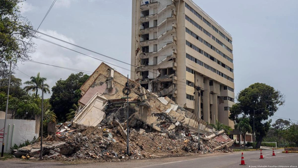 Venezuela raises the death toll from the 72 and 75 magnitude earthquakes to 6301