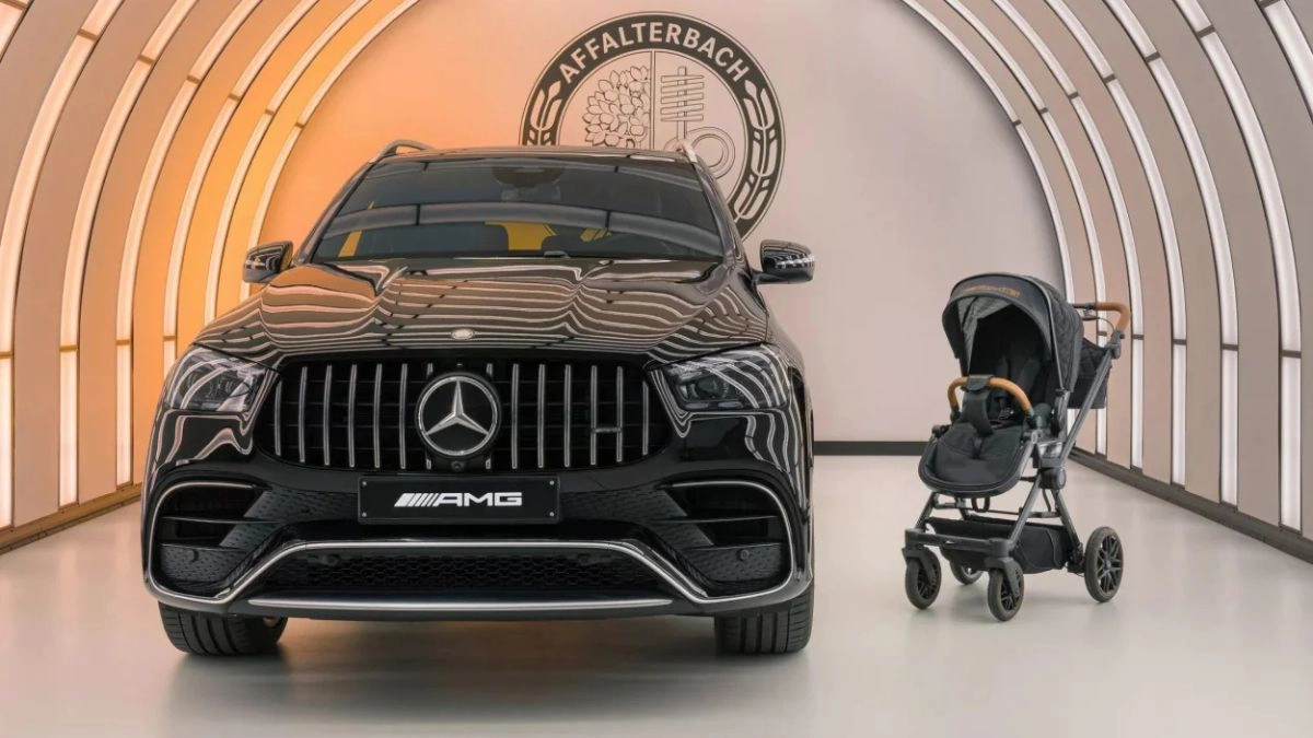 Strollers for babies the softer side of MercedesBenz