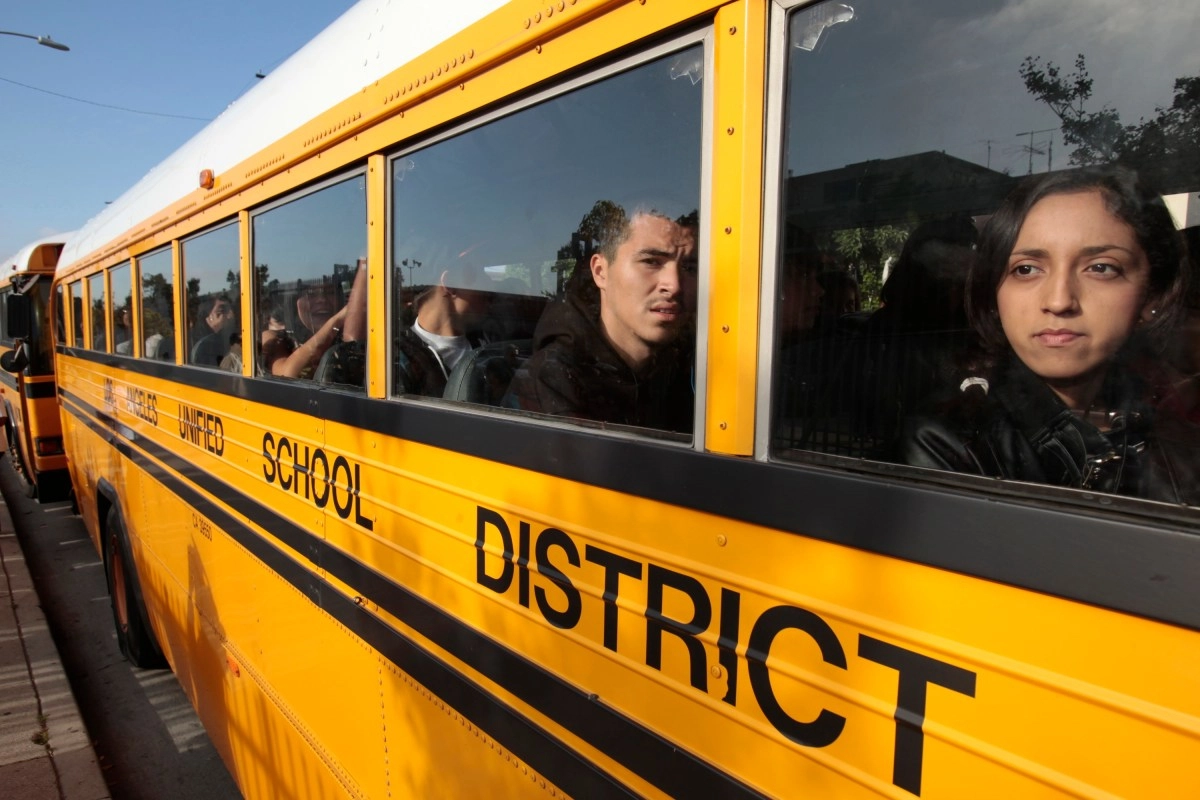 Los Angeles students return to classes with news inside and outside the classrooms