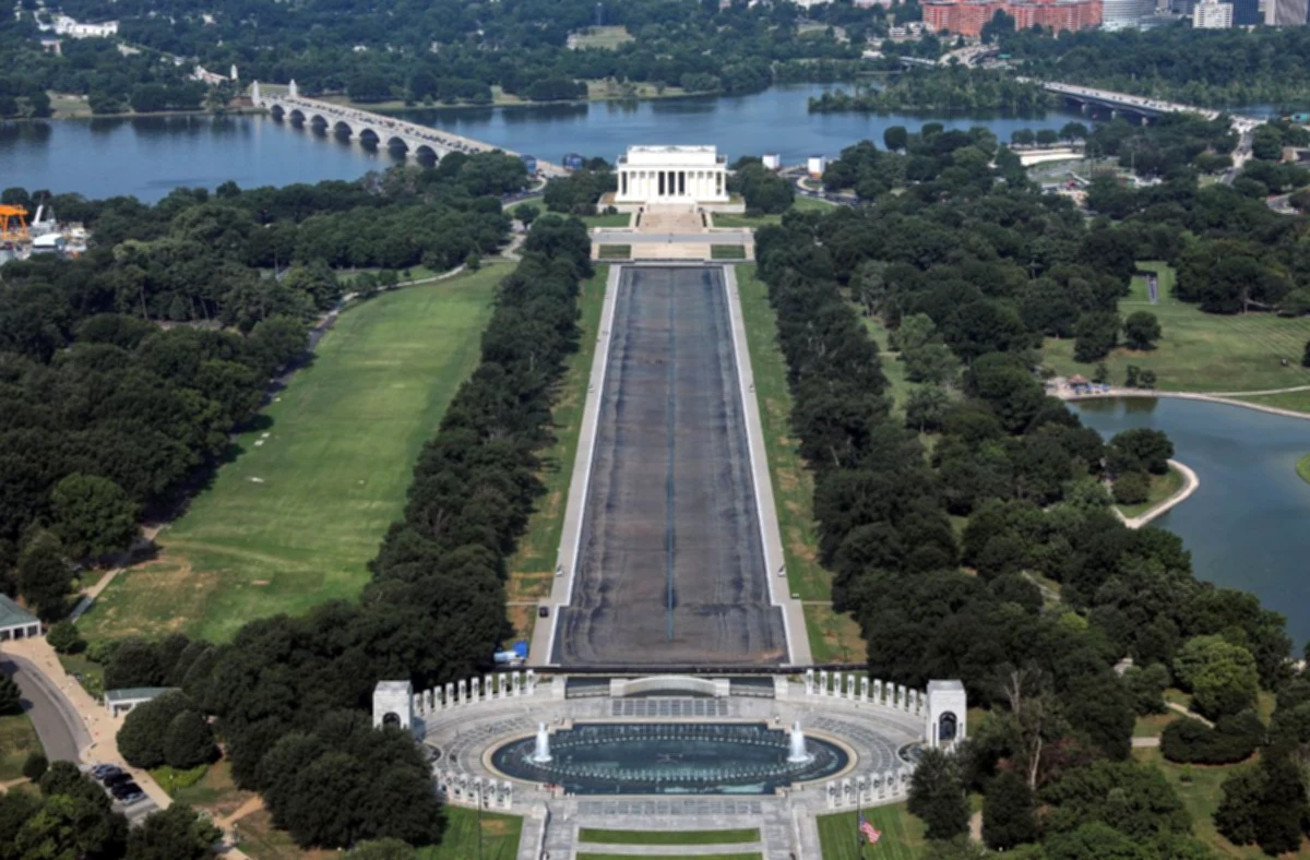 A person from Kentucky faces 20 years in prison for burglarizing the World War II Memorial.