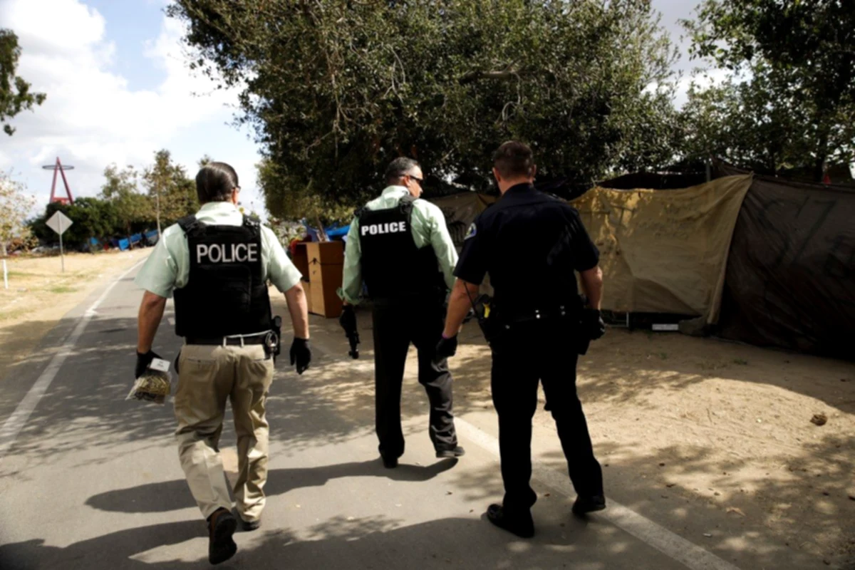 Orange police arrest 69 homeless people in joint operation