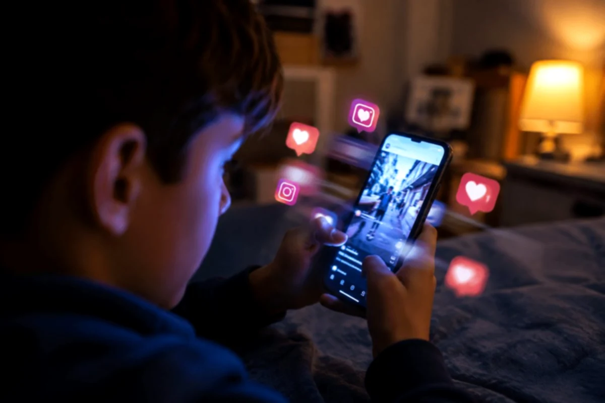 Instagram features that are going to trial for their impact on children include eternal bookmark, likes, and messages.