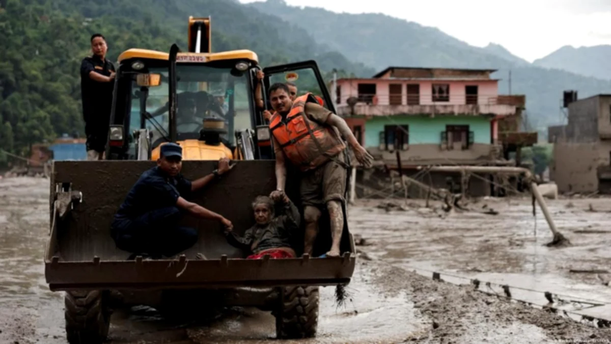 More than 50 dead and hundreds missing after flooding in Nepal
