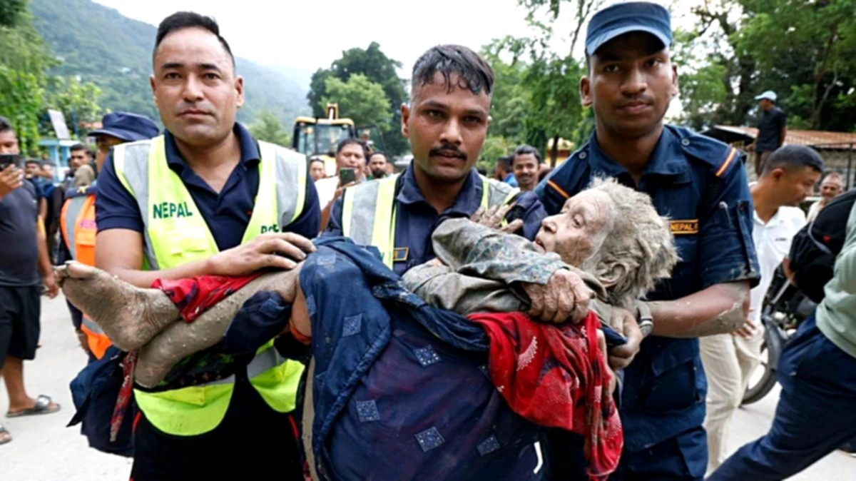 More than 100 people are killed and hundreds are missing as a result of an landslide on the Nepal-Tibet borders.