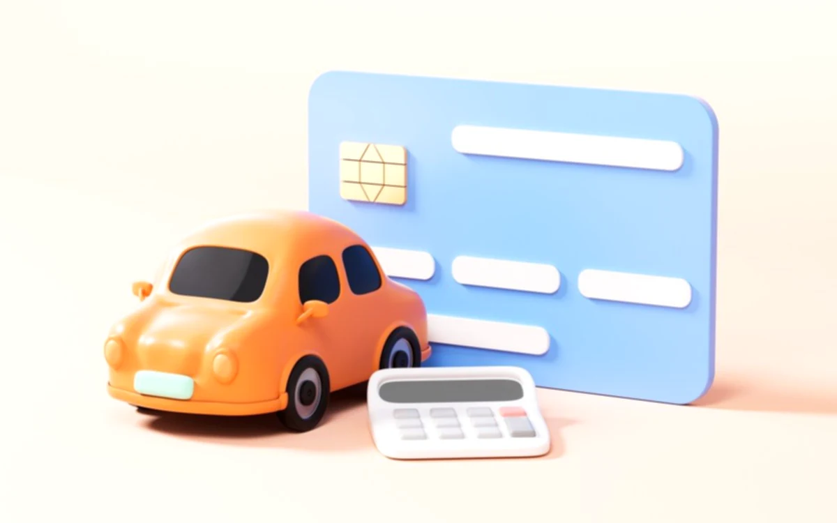 May I use a credit card to purchase a vehicle?