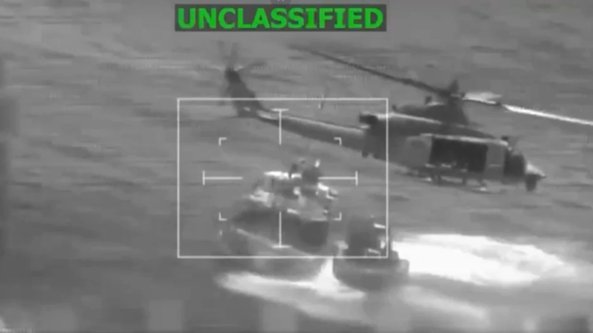U.S. sink refueling vessel allegedly used by drug traffickers