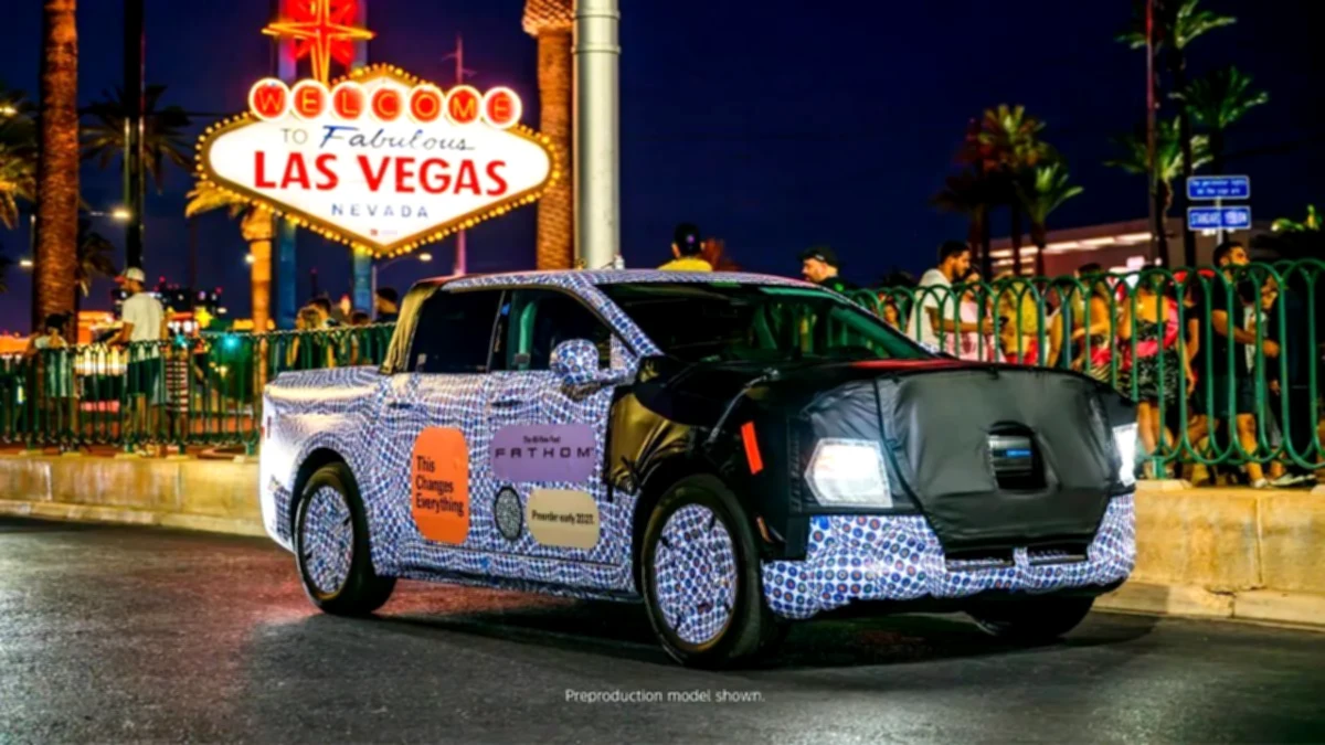 First Images Are Featured in Ford Fathom 2027 in Las Vegas