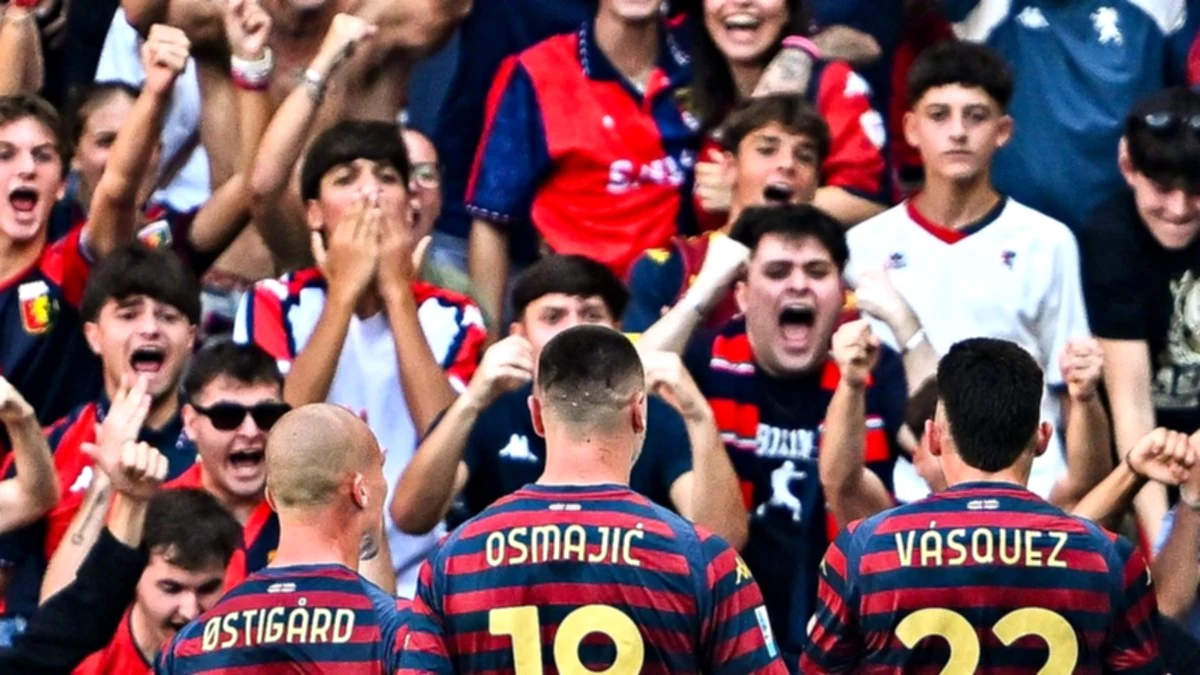Johan Vásquez passes from glory to hell by scoring a goal and finishing in the racks with Genoa