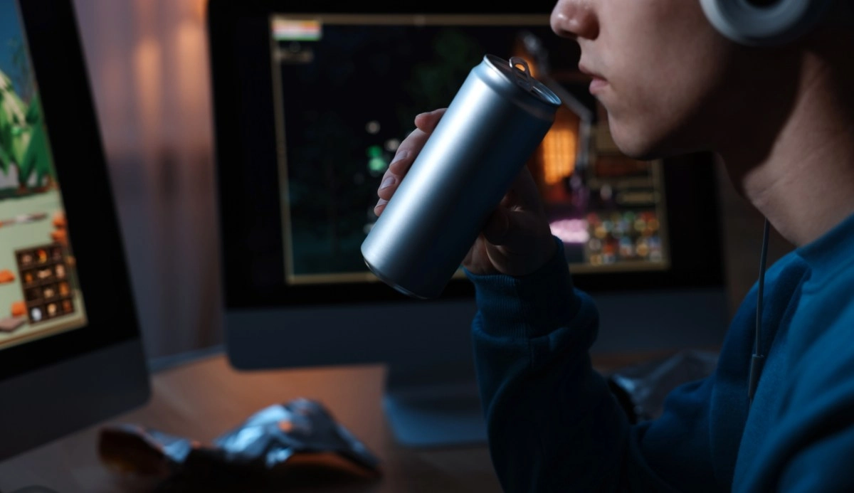 The danger of energy drinks a healthy man consumed them in excess and suffered a stroke