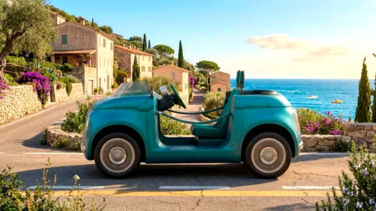 The miniature Fiat Topolino completely changes with GFG Style
