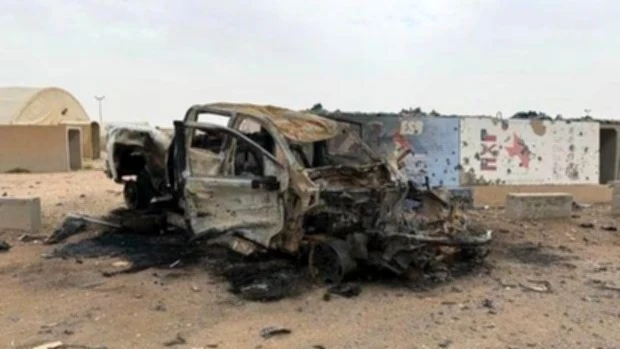 Images revealing Iranian destruction of U.S. military facilities