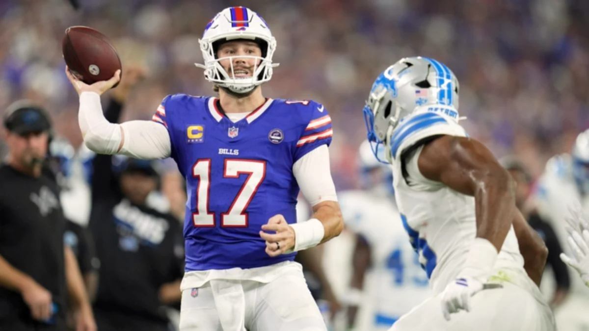 Josh Allen destroys the Lions at historic opening of new Buffalo stadium
