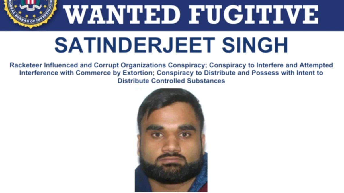 The FBI offers a prize for Goldy Brar, who is wanted for deaths in both the US and Canada.