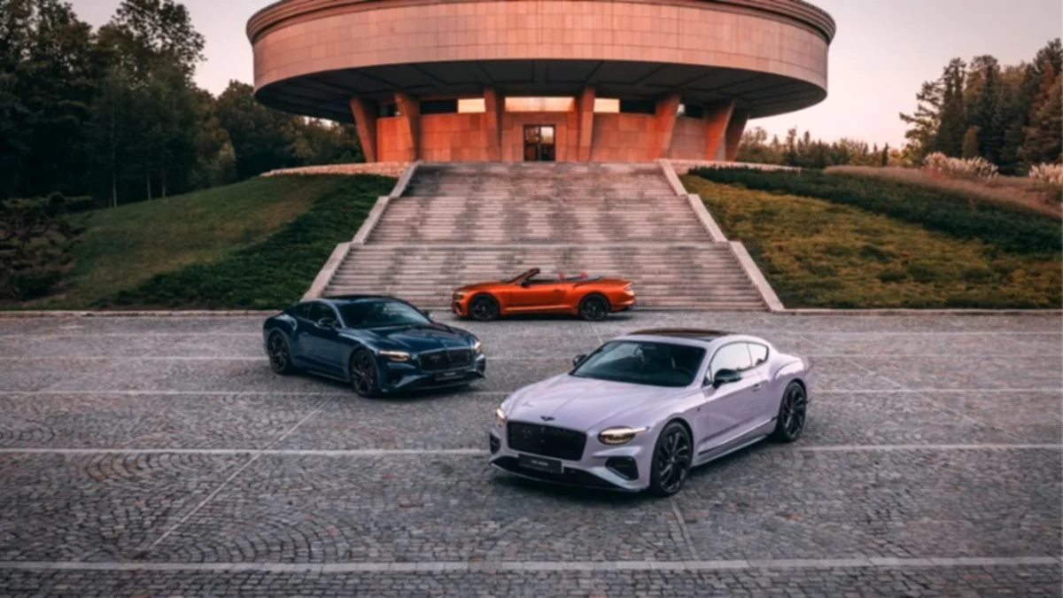 Bentley creates three Continental GTs in honor of the Sun, Earth, and Moon.