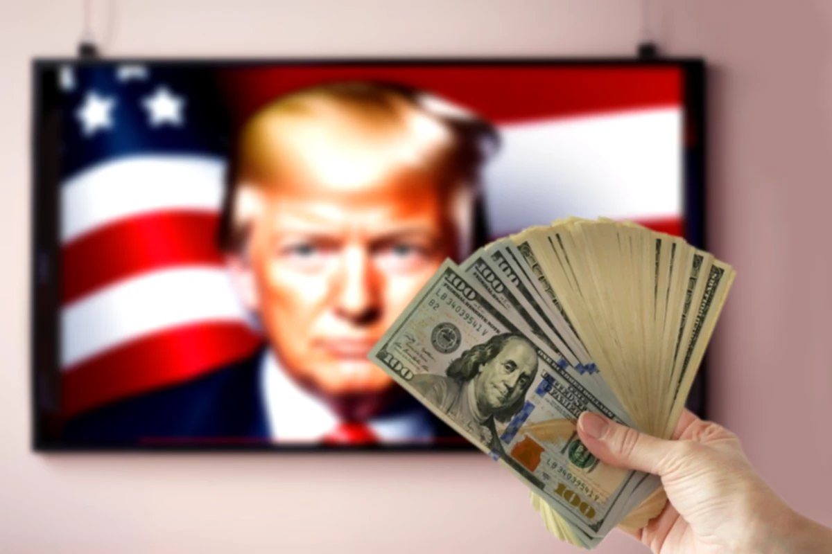 Trump changes promise to send$ 5,000 with a problem.
