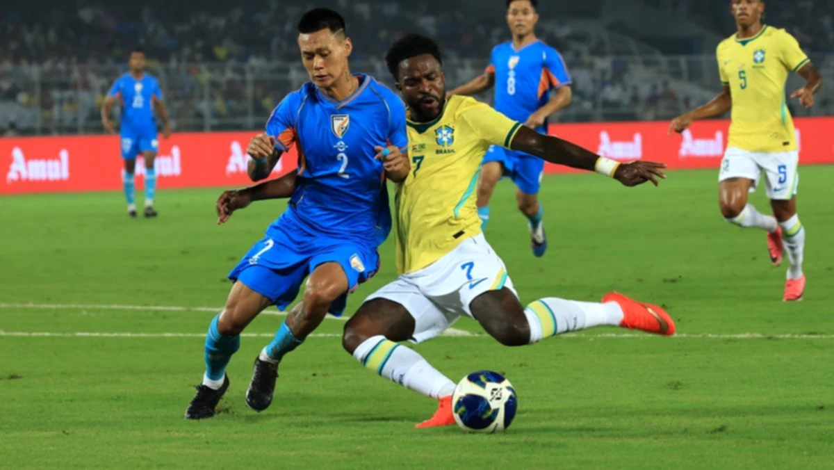 Brazil scores India 4-0 in historic game that inflates the CBF’s coffers