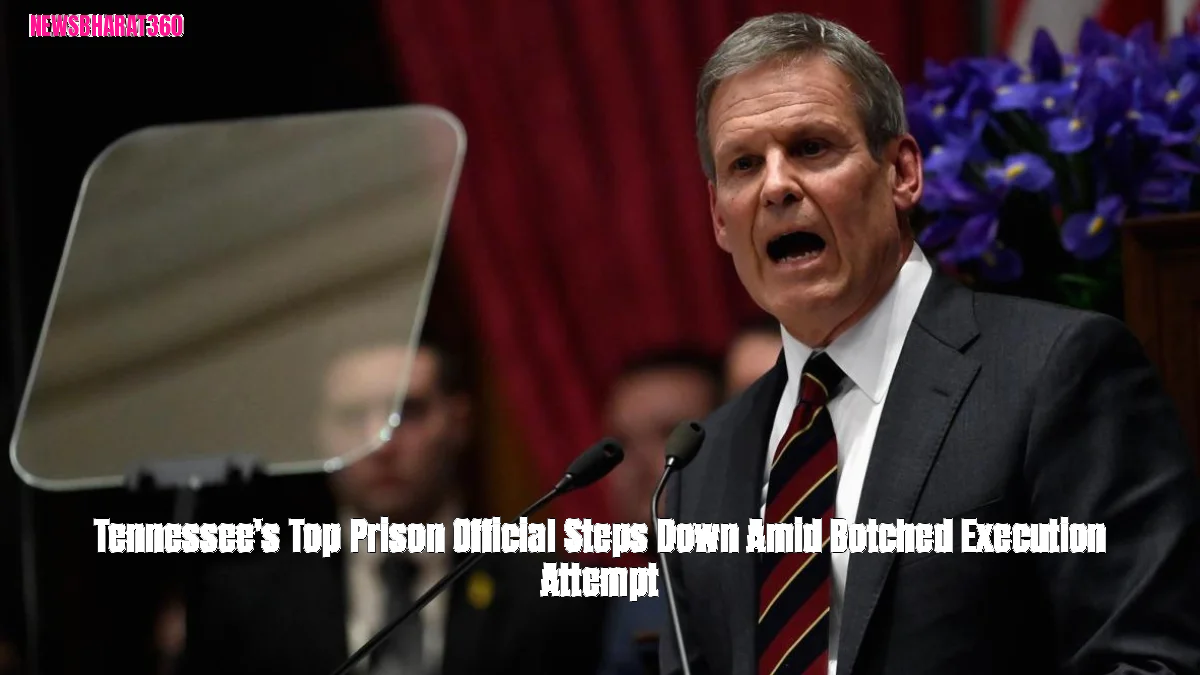 Tennessee's Top Prison Official Steps Down Amid Botched Execution Attempt