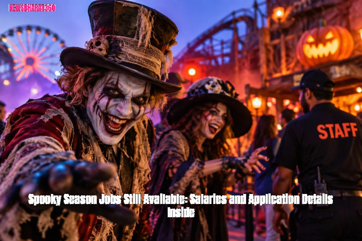 Spooky Season Jobs Still Available: Salaries and Application Details Inside