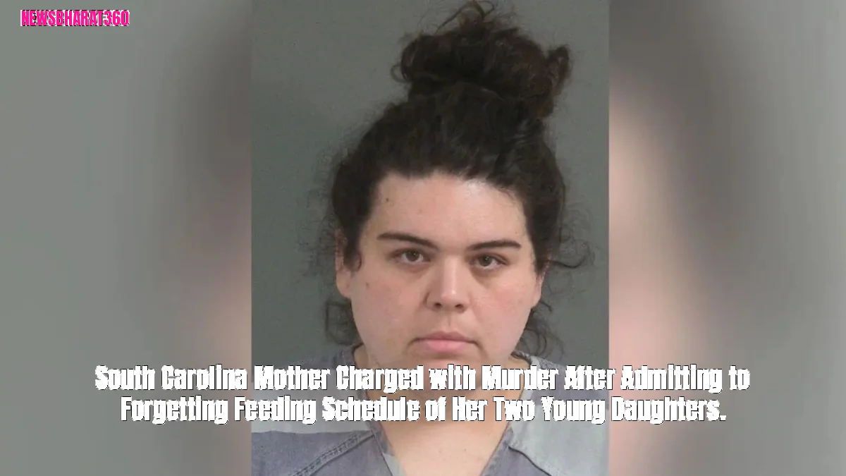South Carolina Mother Charged with Murder After Admitting to Forgetting Feeding Schedule of Her Two Young Daughters.