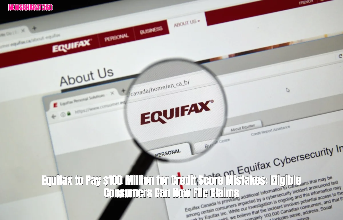 Equifax to Pay $100 Million for Credit Score Mistakes: Eligible Consumers Can Now File Claims