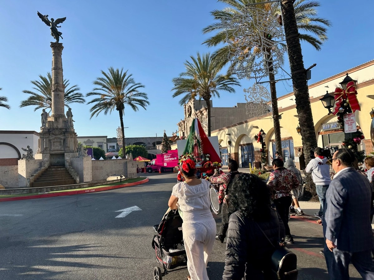 Stop the raids they ask the Virgin of Guadalupe