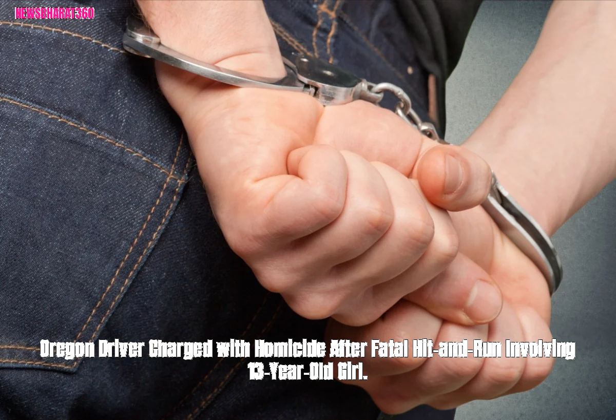Oregon Driver Charged with Homicide After Fatal Hit-and-Run Involving 13-Year-Old Girl.