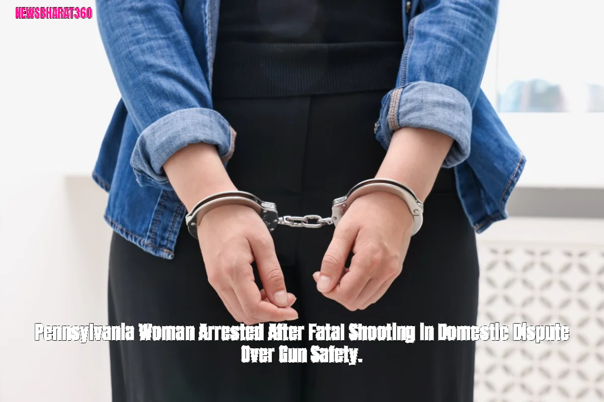 Pennsylvania Woman Arrested After Fatal Shooting in Domestic Dispute Over Gun Safety.