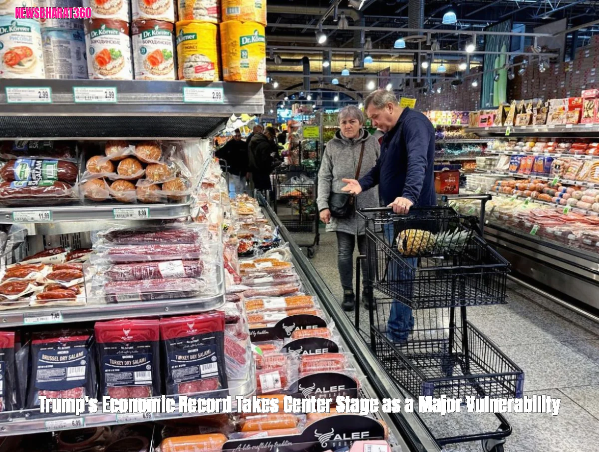 Trump's Economic Record Takes Center Stage as a Major Vulnerability
