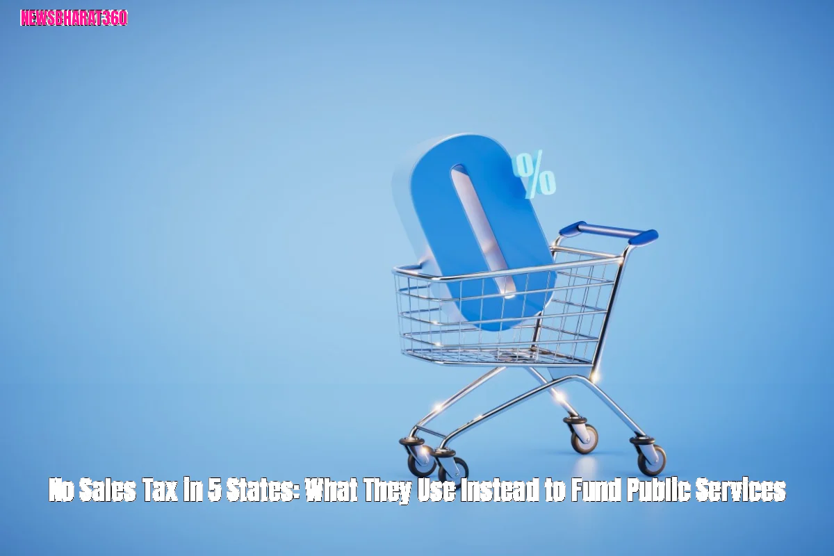 No Sales Tax in 5 States: What They Use Instead to Fund Public Services