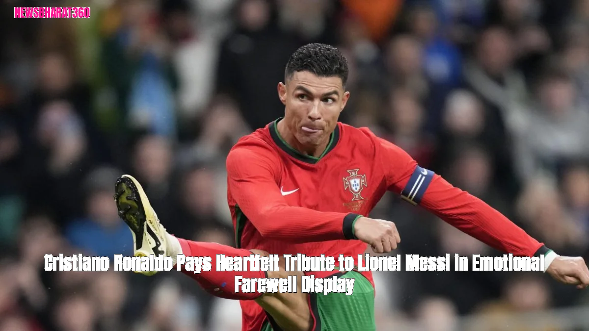 Cristiano Ronaldo Pays Heartfelt Tribute to Lionel Messi in Emotional Farewell Display