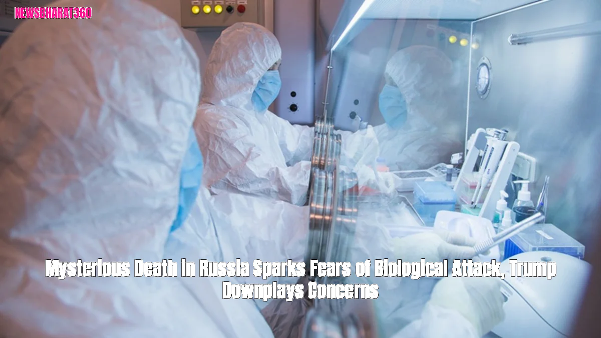 Mysterious Death in Russia Sparks Fears of Biological Attack, Trump Downplays Concerns