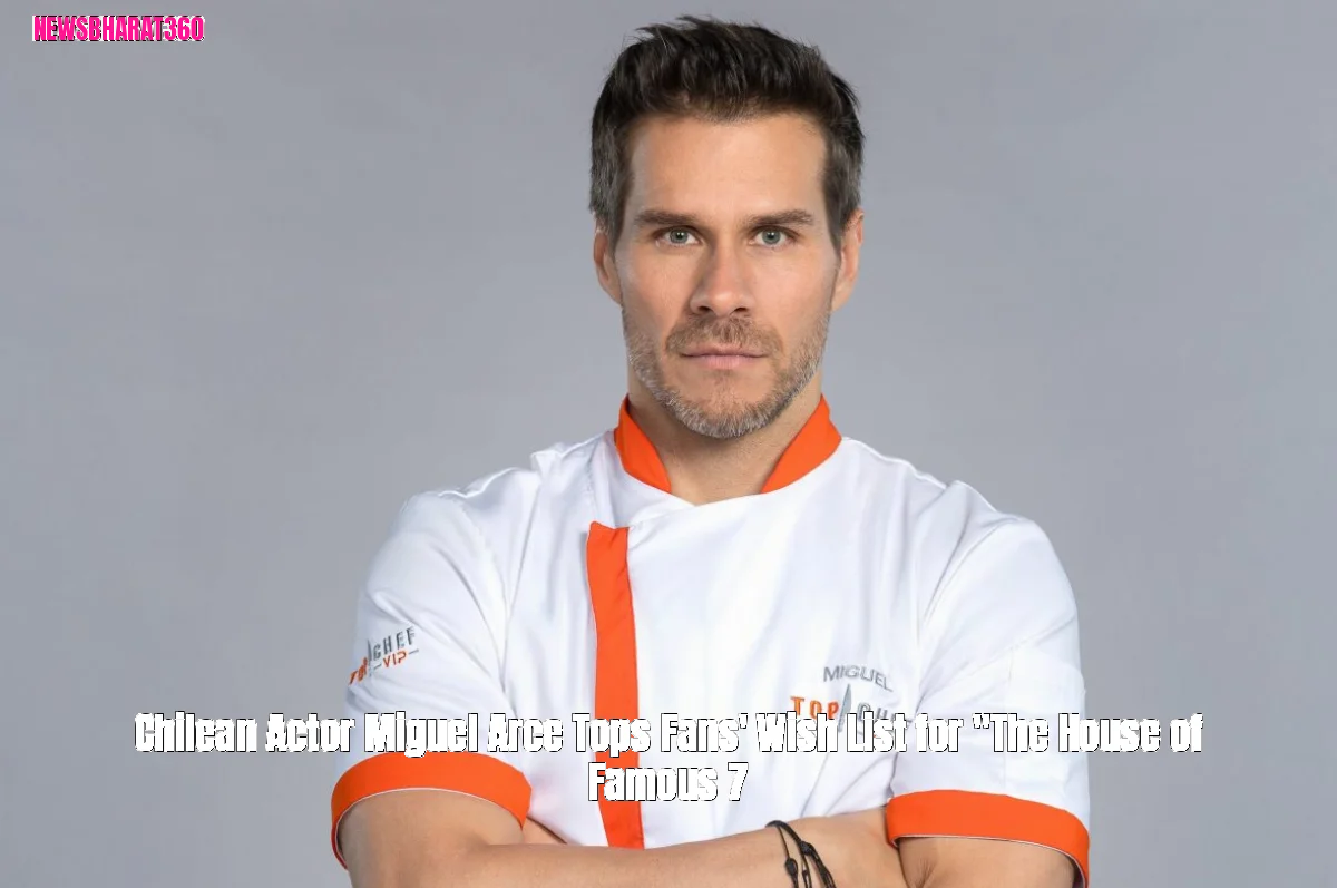 Chilean Actor Miguel Arce Tops Fans' Wish List for "The House of Famous 7