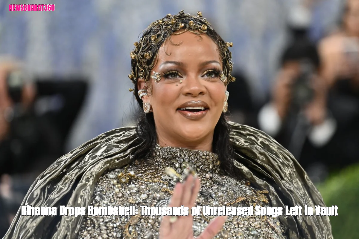 Rihanna Drops Bombshell: Thousands of Unreleased Songs Left in Vault