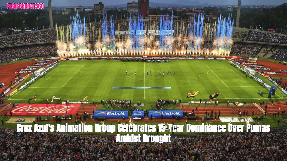 Cruz Azul's Animation Group Celebrates 15-Year Dominance Over Pumas Amidst Drought