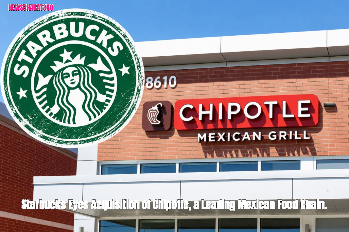 Starbucks Eyes Acquisition of Chipotle, a Leading Mexican Food Chain.