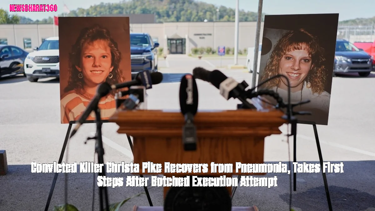 Convicted Killer Christa Pike Recovers from Pneumonia, Takes First Steps After Botched Execution Attempt