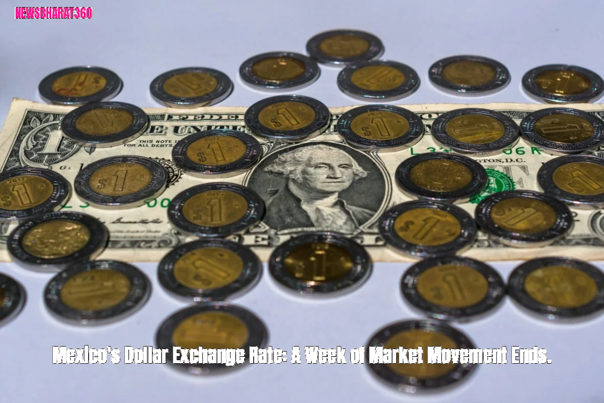 Mexico's Dollar Exchange Rate: A Week of Market Movement Ends.