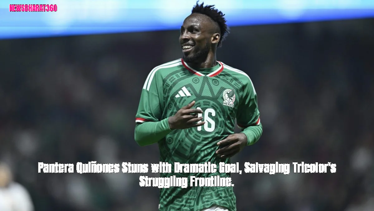 Pantera Quiñones Stuns with Dramatic Goal, Salvaging Tricolor's Struggling Frontline.